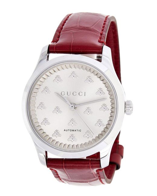 Gucci Red G-timeless Watch for men