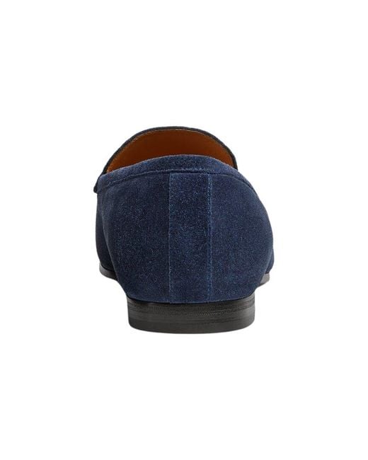 Gucci Blue Suede Loafer for men