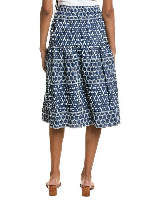 Nanette Lepore Blue Skirt