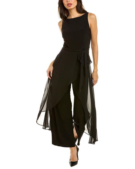 black chiffon overlay