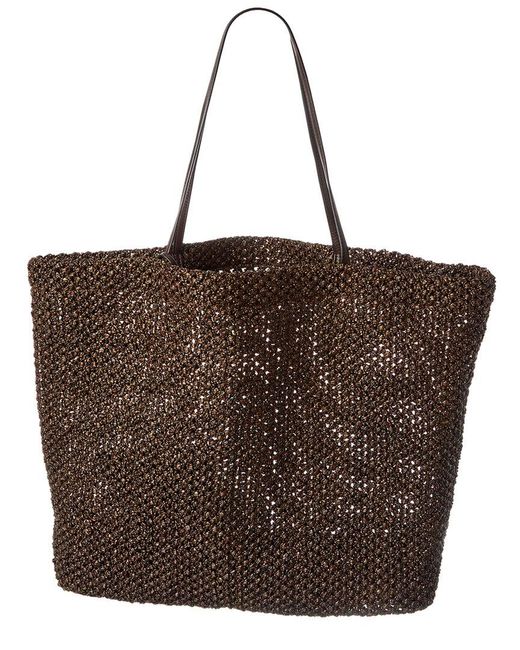 The Row Brown Barn Nylon Tote