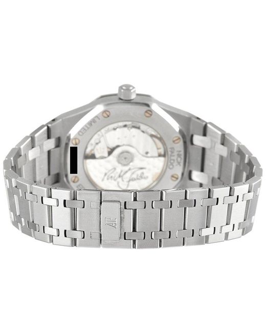 Audemars Piguet Gray Royal Oak Watch (Authentic Pre-Owned) for men