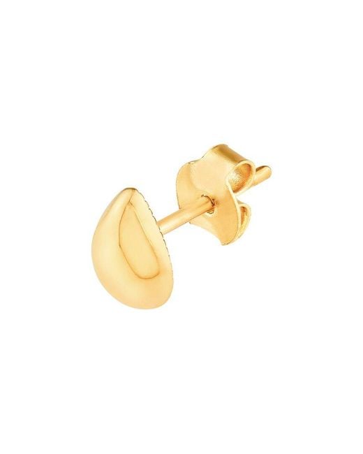 HAWLEY ST Metallic 14K Stud Earrings