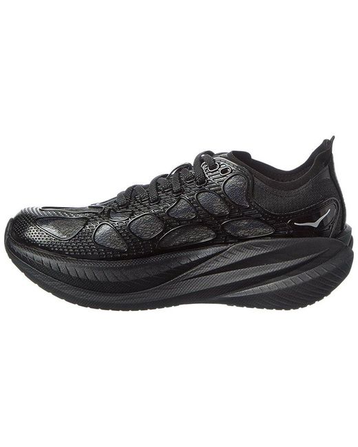Hoka One One Black Mach X Caged Sneaker