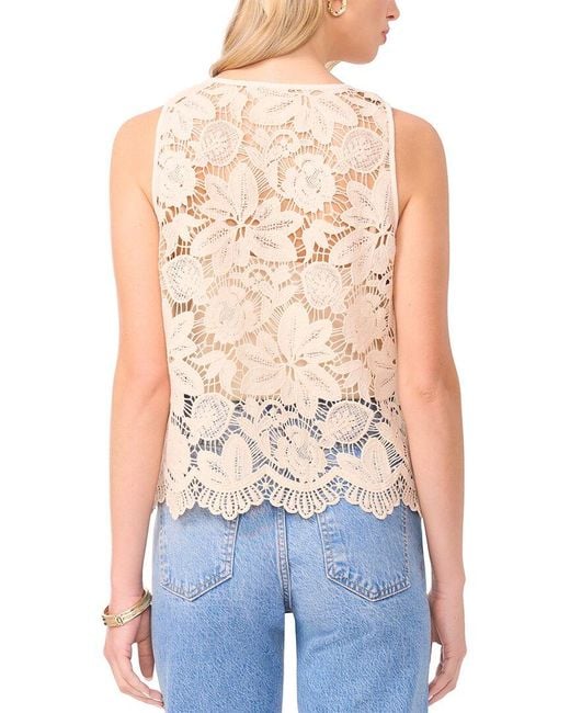 Vince Camuto Natural Tank Blouse