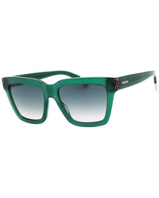 Missoni Green Mis 0132/S 55Mm Sunglasses
