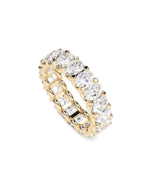Lab Grown Diamonds White 14K 1.19 Ct. Tw. Lab-Grown Diamond Eternity Band Ring