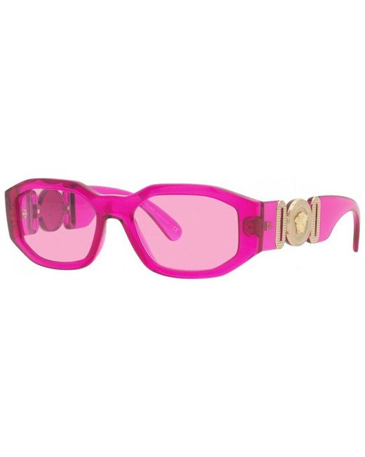 Versace Pink biggie Sunglasses