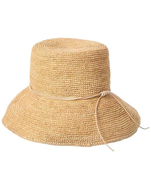 Vince Natural Corded Straw Hat