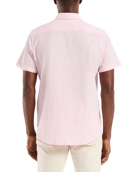 Robert Graham Pink Piers Woven Shirt for men