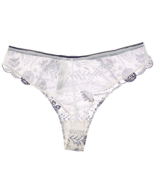 Passionata White Chloe Lace Tanga