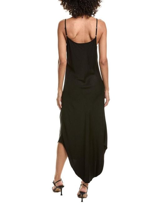 Bella Dahl Black Bias Slip Dress