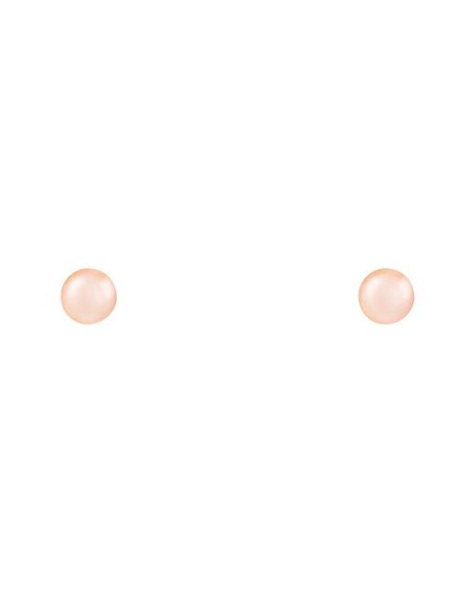 Splendid Multicolor 14k 4-5mm Pearl Earrings