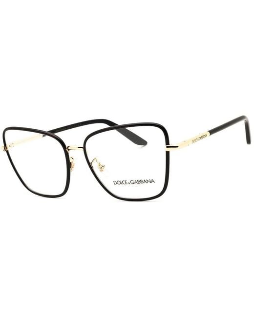 Dolce & Gabbana Black 57Mm Optical Frames