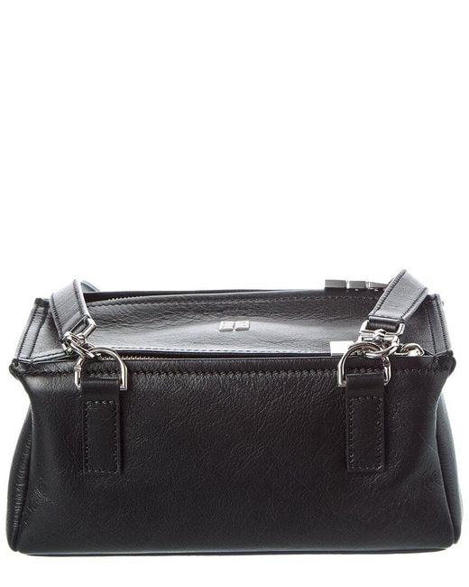 Givenchy Black Pandora Mini Leather Shoulder Bag