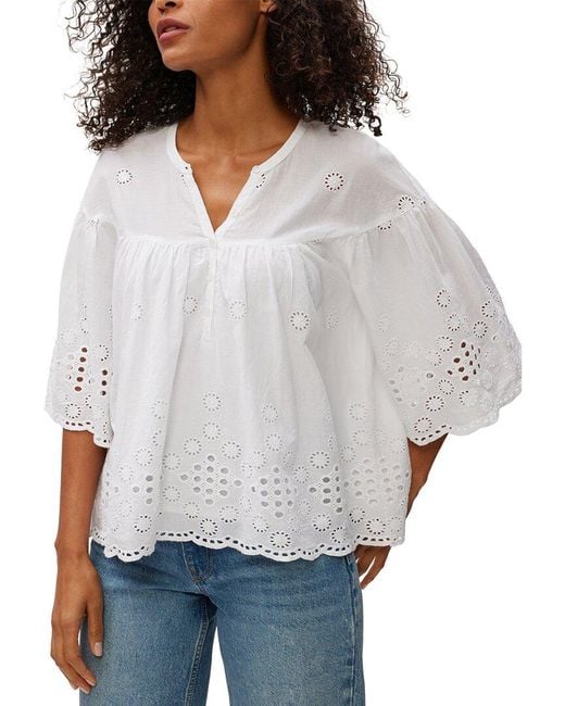 Michael Stars Gray Gloria Relaxed Top