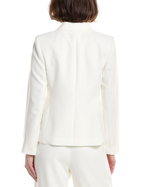 Tahari White Petite Blazer