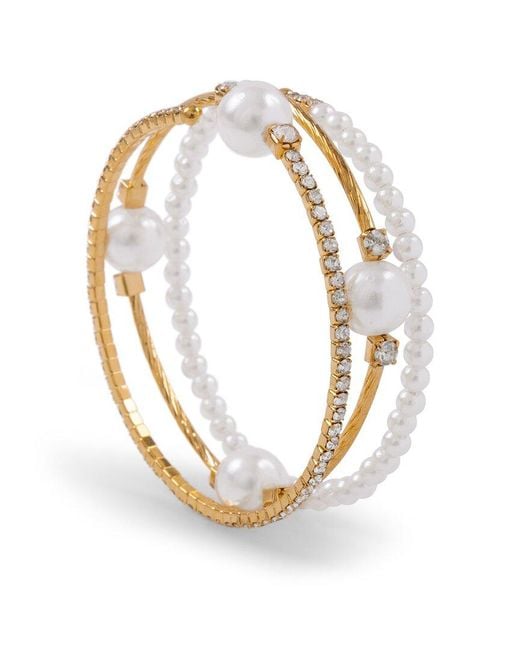 Saachi White Bracelet