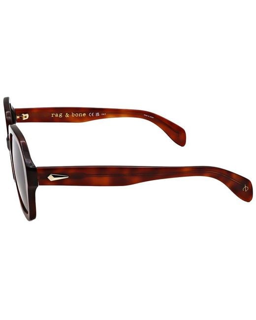 Rag & Bone Brown Rnb1063 53Mm Sunglasses
