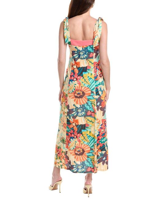 Aldo Martin's Metallic Tours Midi Dress