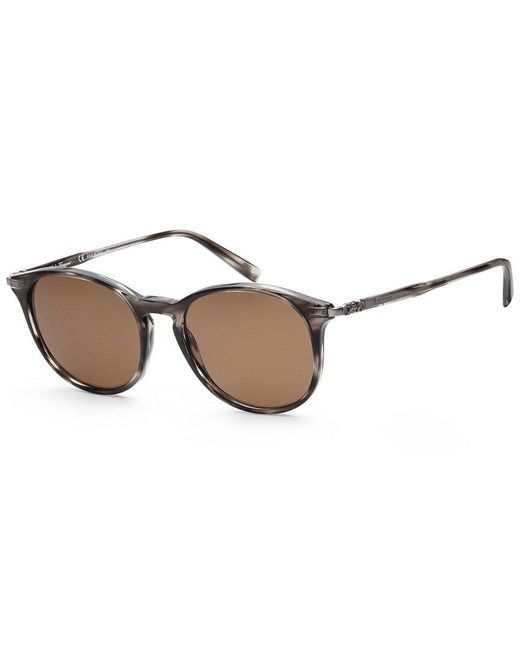 Ferragamo Gray 53mm Sunglasses
