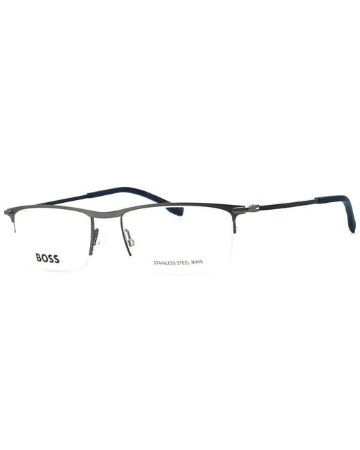 Boss White Hg 0940 55Mm Optical Frames for men