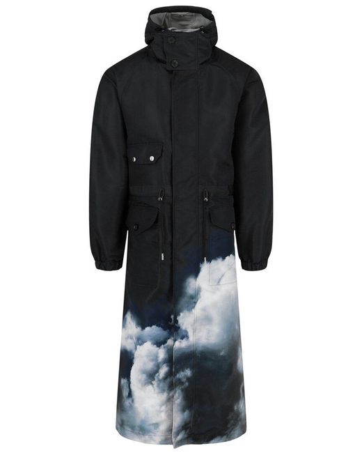 Alexander McQueen Black Smock Parka for men