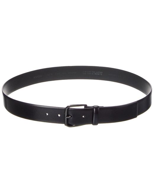 Boss Black Giuel Leather Belt for men