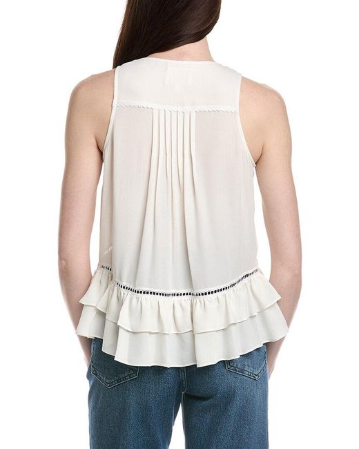 Cinq À Sept Blue Leesal Top