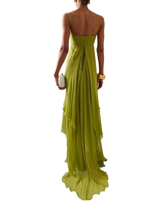 MIRA RICHI Green Maxi Dress