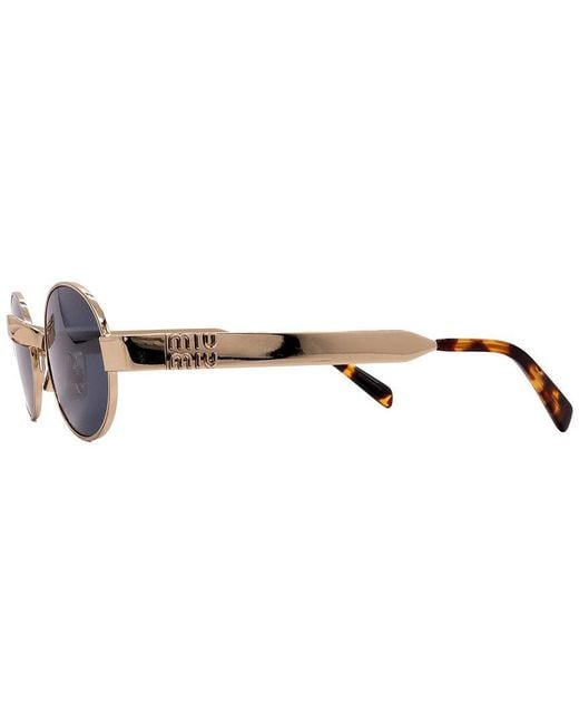 Miu Miu Blue 47Mm Sunglasses