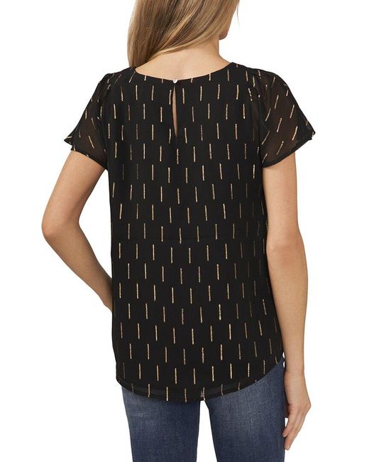 Cece Black Blouse