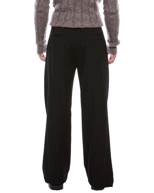 Valentino Black Wool Trouser for men
