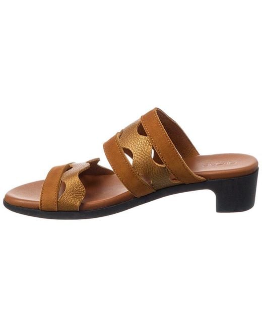 Arche Brown Kisawa Leather Sandal