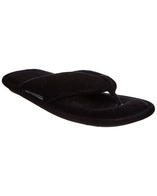 Balenciaga Black Terry Cloth Sandal for men