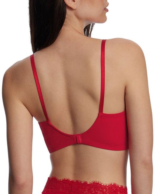Skarlett Blue Red Entice Longline Lightly Lined Bra