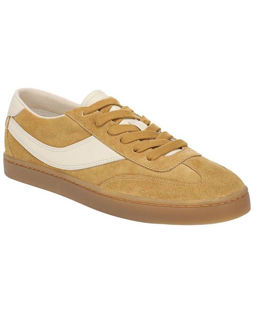 Vince Natural Korrin-B Suede Sneaker