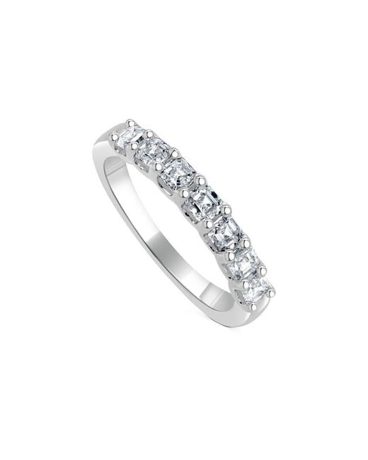 Sabrina Designs Metallic 14k 0.97 Ct. Tw. Diamond Half-eternity Ring