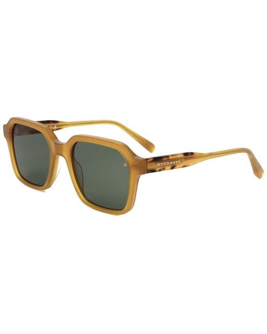 Scotch & Soda Metallic 51Mm Sunglasses for men