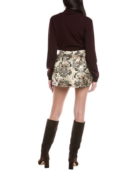Free People Black Benjamine Mini Skirt