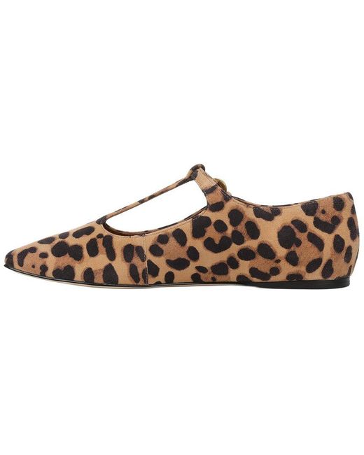 Franco Sarto Brown A-Flexa Astoria Leather Flat