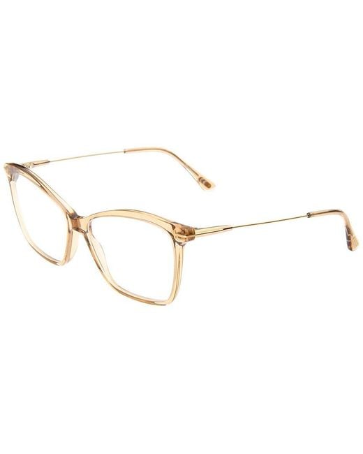 Tom Ford White Ft5687 46mm Optical Frames