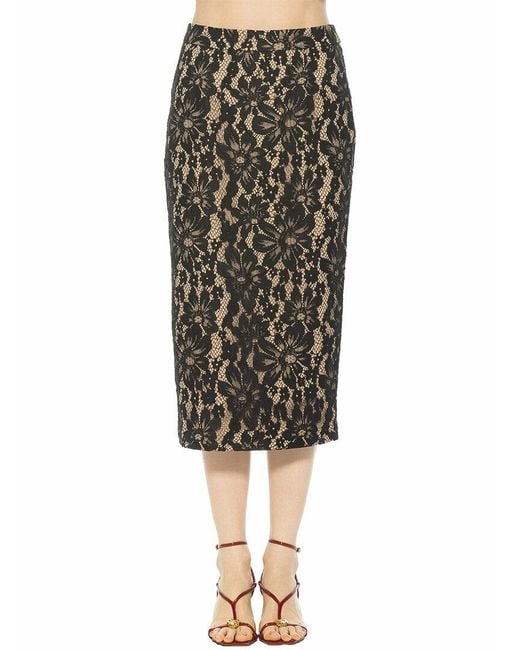 Alexia Admor Multicolor Taye Pencil Skirt