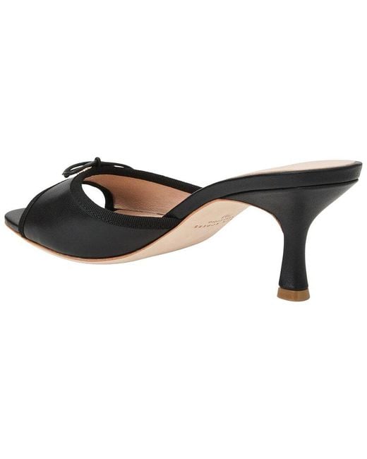 Jack Rogers Black Velma Leather Sandal