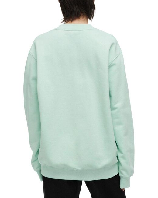 Marimekko Green Loisto Unikko Placement Kioski Sweatshirt