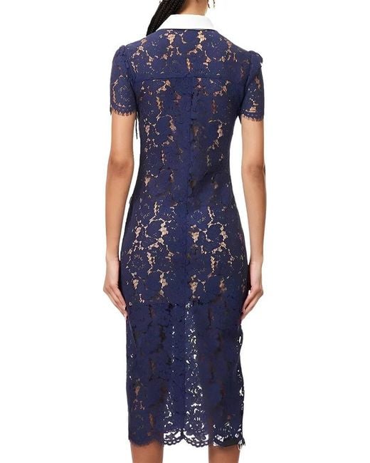 Vincent Blue Shirt Dress