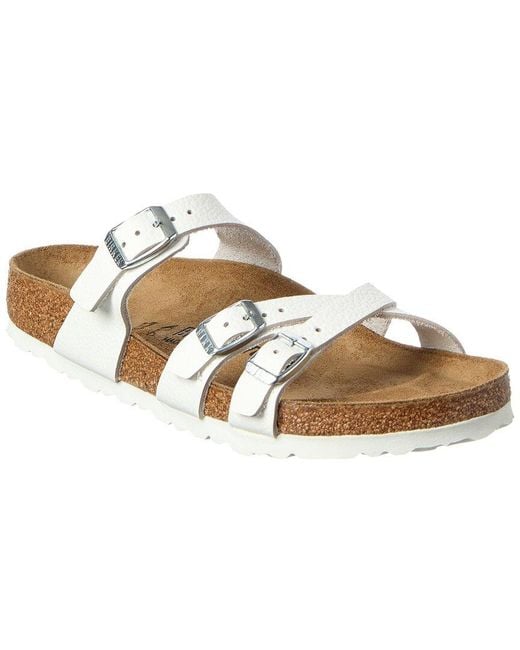 Birkenstock Metallic Franca Natural Leather Sandal