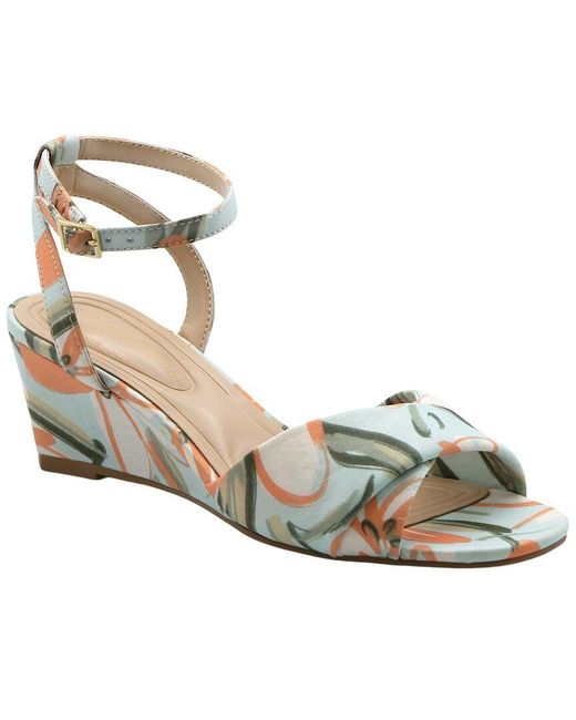 Adrienne Vittadini Metallic Angi Sandal