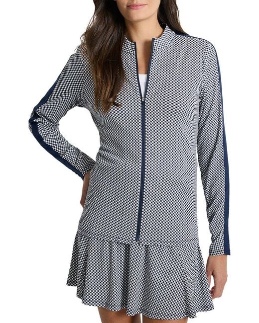 NIC+ZOE Gray Easy Gingham Jacket
