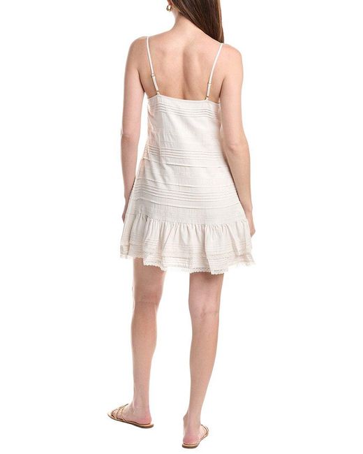 Saltwater Luxe White Tank Mini Dress